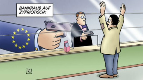 Cyprus-bailout-cartoon-EU-with-gun